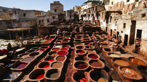 Leather Tanneries of Fez
